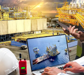 حسگرهای صنعتی نصب‌شده روی تجهیزات حفاری برای پایش لرزش، دما و فشار