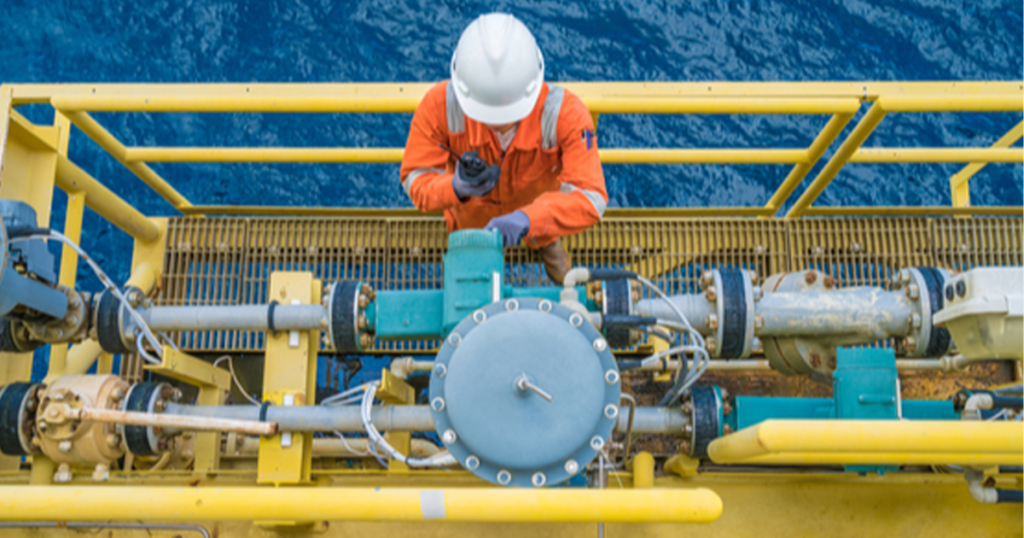 نمودار معماری یک سیستم نگهداری پیشگویانه برای دکل حفاری